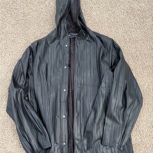 Zara Men's Textured Black jacket